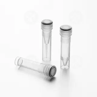 带模具刻度 带胶圈冻存管 可立离心管 MUCU? 棕色1.5ml冷冻管