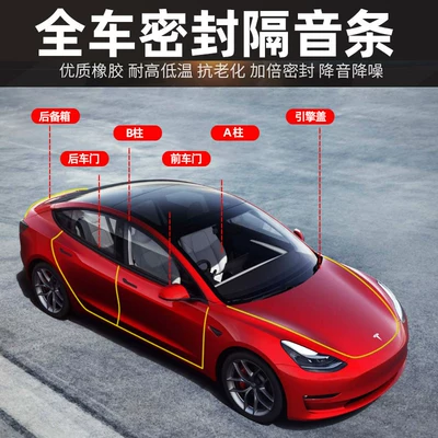 Specially Designed for Tesla Model Vehicle Sealing Strip