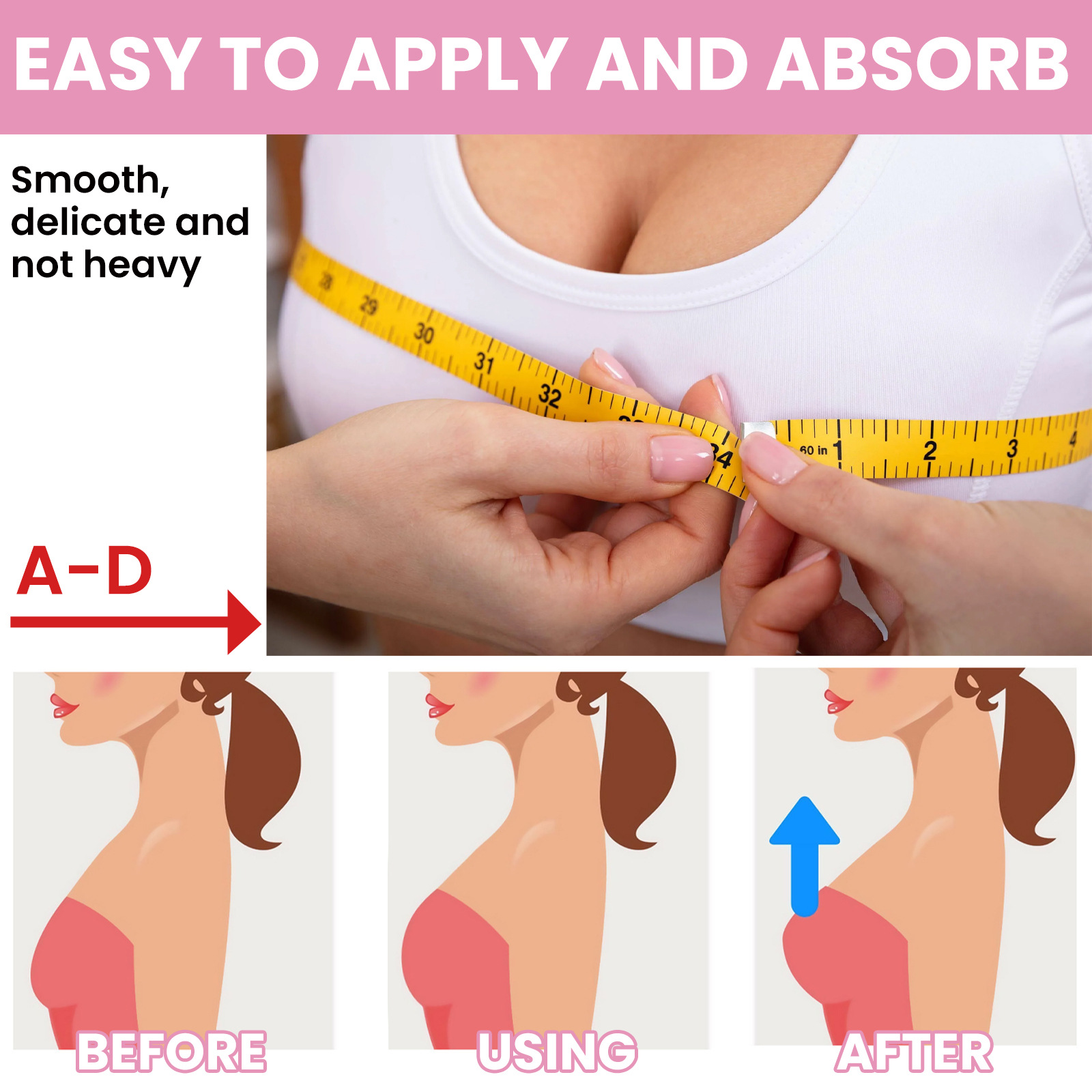 EELHOE Breast Lifting Tape Anti-sagging Breast Strengthening and Plump Breast Lifting Tape_voghion.com