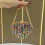 小众手提斜挎爱心小包包