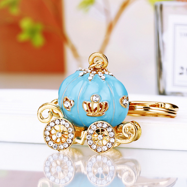 Simple Style Color Block Alloy Women's Keychain display picture 4