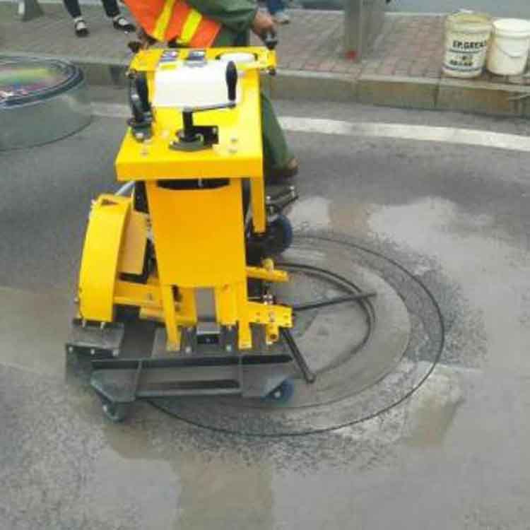 井盖圆形切缝机 井周圆形切割机 下水道圆周切圆机