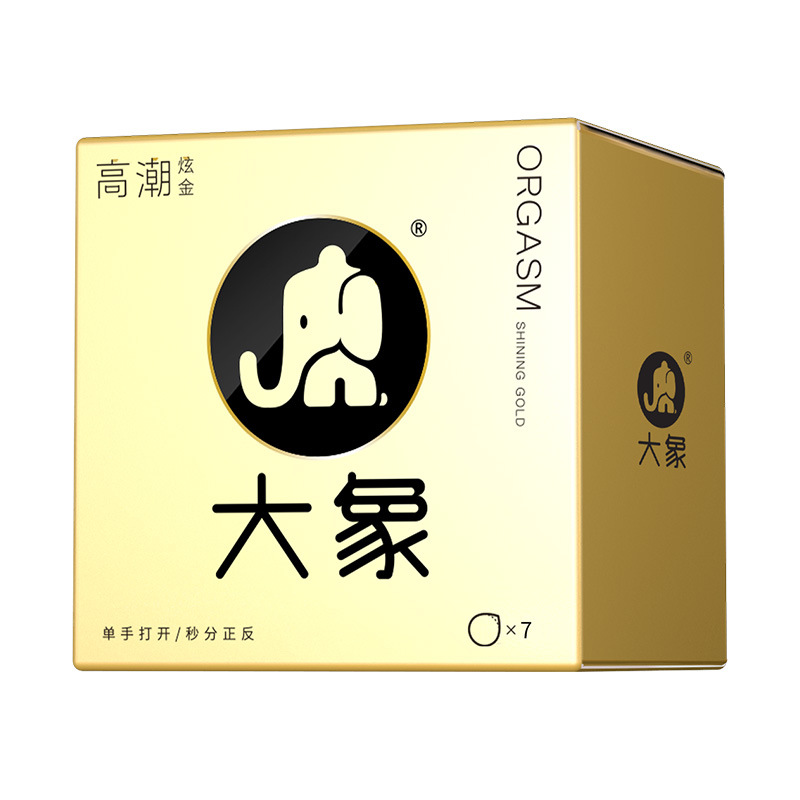 Elephant orgasm golden 7 pieces