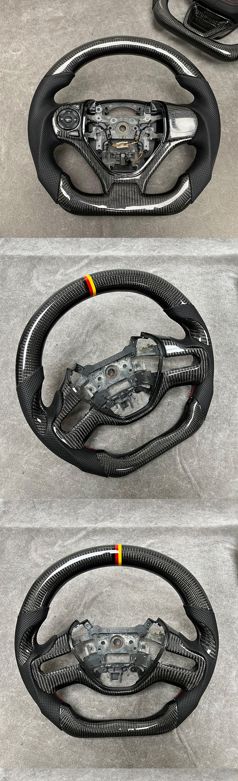 Car Steering Wheel Customization Is Suitable for Honda 8Th and 9Th Generation Civic, Supports Full Series Customization of Carbon Fiber Steering Wheels