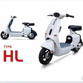 跨境出口HL电动摩托车大功率电摩大踏板高速长跑王电动车电瓶车