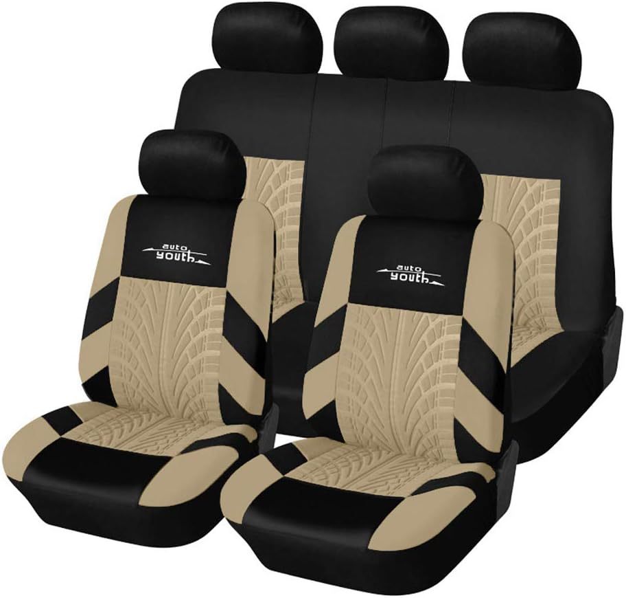 Cross-Border Hot-Selling 3D Letter Universal Car Seat Cover Cushion for Amazon, Temu, Mercado, Europe and America