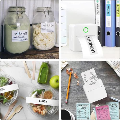 mini printer portable small home printer bluetooth connection inkless printing photo printer