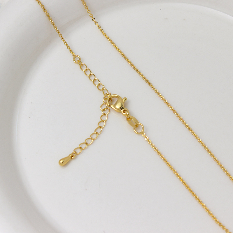 4g Weight Chain Jewelry Making Type 45-50cm Jewelry Making Size Lobster Trigger Clasp Closure Clasp Closure Type Jewelry Accessories Classification 1 Piece Quantity Copper Material Geometric Pattern All Seasons Season Plating Design Simple Style Style 1 Piece Copper 45-50cm Jewelry Accessories Chain Simple Style Geometric 6
