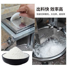 不锈钢椰子机椰蓉机椰丝机全自动电动刨丝机器水果椰子切丝垒德株