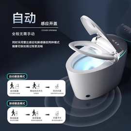 新款智能马桶家用全自动一体式无水压限制电动坐便器酒店公寓批发