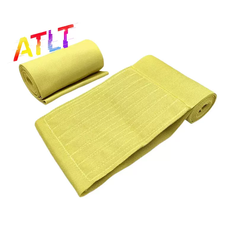 150宽耐高温传送带 凯夫拉传送带织带阻燃高强耐磨吊装带kevlar
