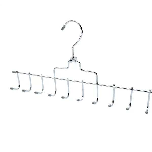 Stainless Steel Hook Belt Rack Household Belt Tie Sling Multi-functional Hanger Hanging Scarf Scarf Storage Hook Hanging