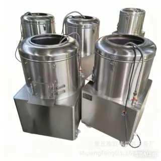 商用小型加厚款脱皮机 脱皮机价格 芋头洋葱土豆脱皮机
