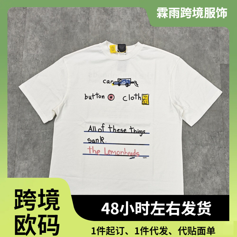 Yao Fashion Y2K Casual Luxury Street T-Shirt Saint Michael Top Men's Clothing Unisex T-Shirt Oversized