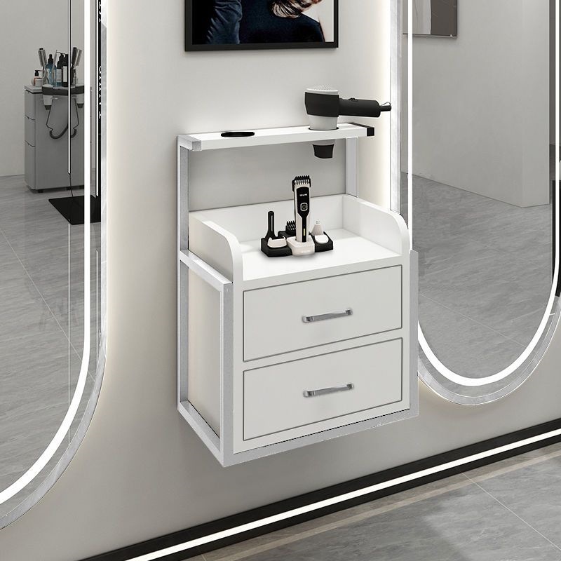 Gabinete de herramientas de peluquería tabla de corte de pelo especial de salón de peluquería tipo pared cabinet de herramientas de peluquería estante de artículos de corte de pelo
