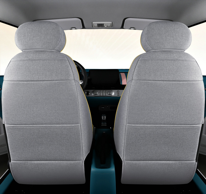 Chang'an Lumin glutinous corn special linen car seat cover fully surrounded by cotton and linen cushion four seasons universal seat cover