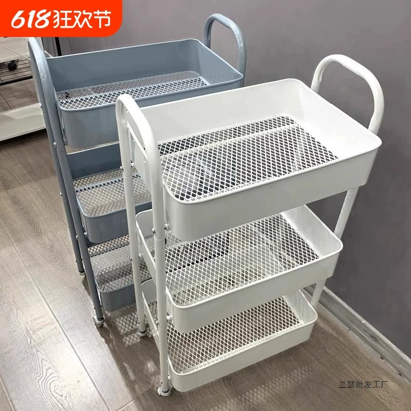 Напольная многоярусная стойка для хранения колясок, детских принадлежностей, кухонных принадлежностей и закусок, для спальни и ванной комнаты