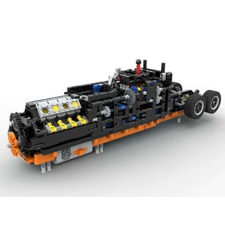 跨境热卖现货小颗粒MOC179871拼装积木T-310变速箱玩具模型摆件