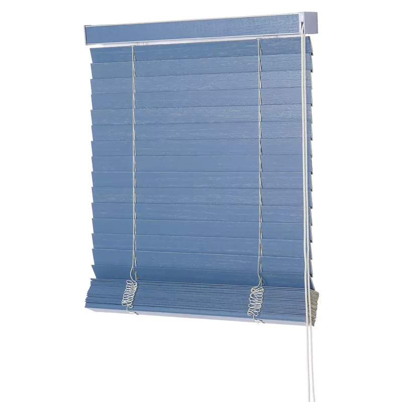 可定制实木百叶窗帘 木百叶帘 客厅卧室遮阳窗帘防水百叶窗