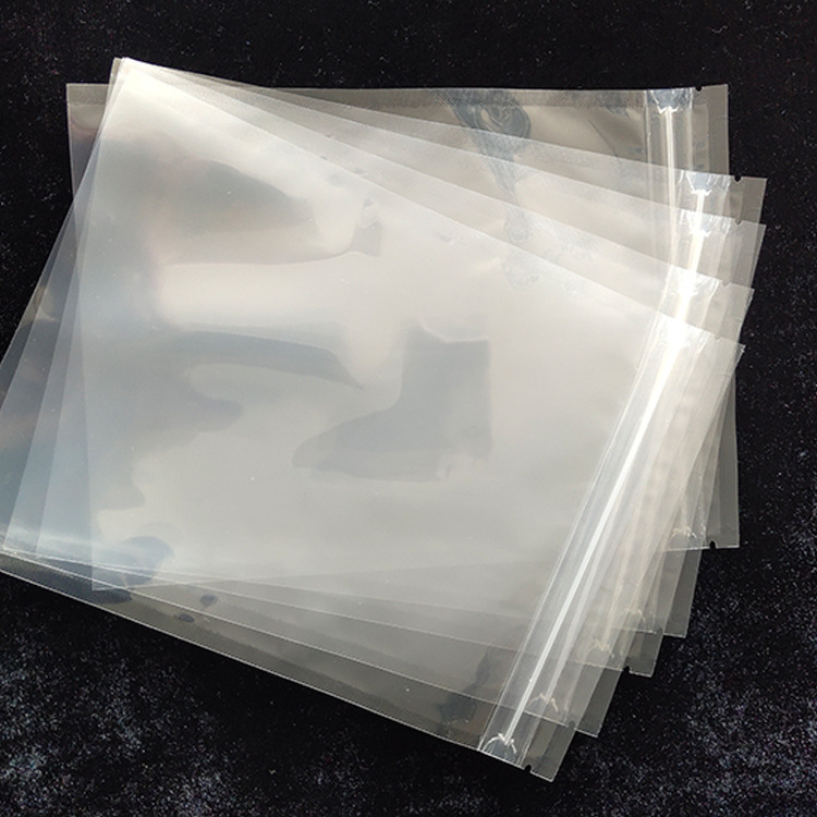 自封拉鏈 高透明度耐熱隔油真空食品級真空塑料包裝袋