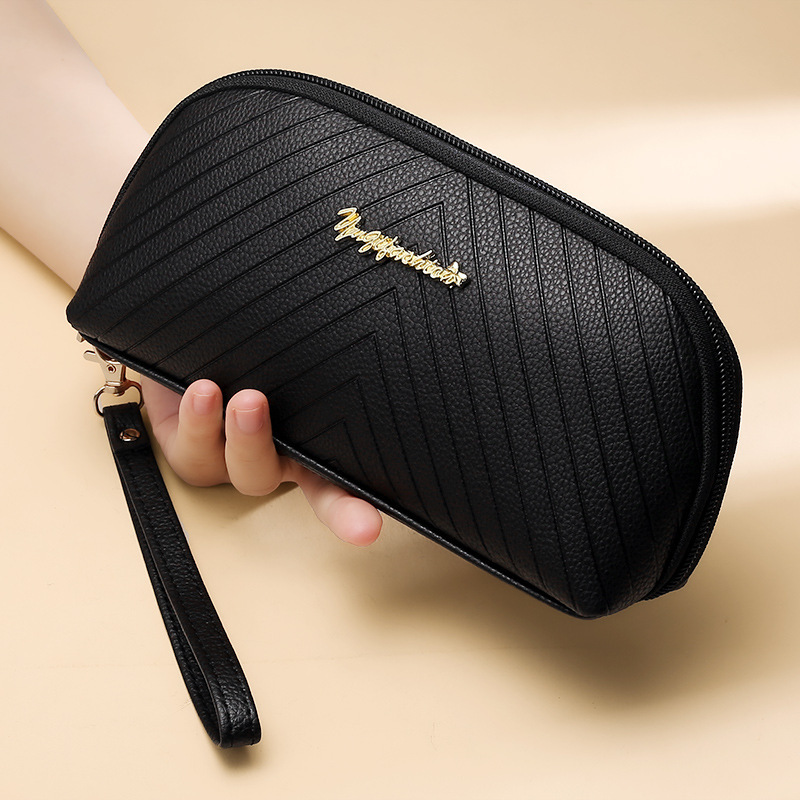 2026 New Fashion Clutch Bag Women's Wallet Long Coin Purse Mobile Phone Bag Large Capacity Clutch Bag Women's Small Bag