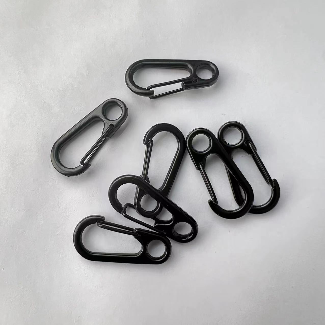 Accesorios para equipaje, mosquetón de aleación de zinc para bricolaje, colgante, cuerda, herrajes, hebilla de liberación rápida EDC