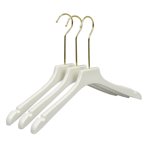 Free logo plastic clothes hanger for clothing store, imitation wood grain clothes hanger and trouser clip for adults, thickened, non-slip, traceless clothes support