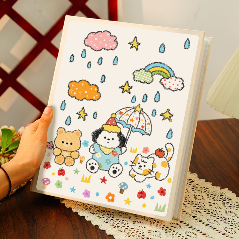 Large Capacity Family Photo Storage Book 34567 "Insert Baby Growth Record Book Family Photo Album 1