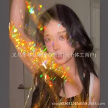 ����˿20����tinsel hair��ɫ�����޺۽ӷ�Ƭ�߲��������˿����