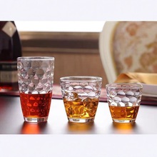 珠点钢化玻璃杯啤酒杯洋酒杯牛奶杯茶杯创意饮料杯果汁威士忌酒杯