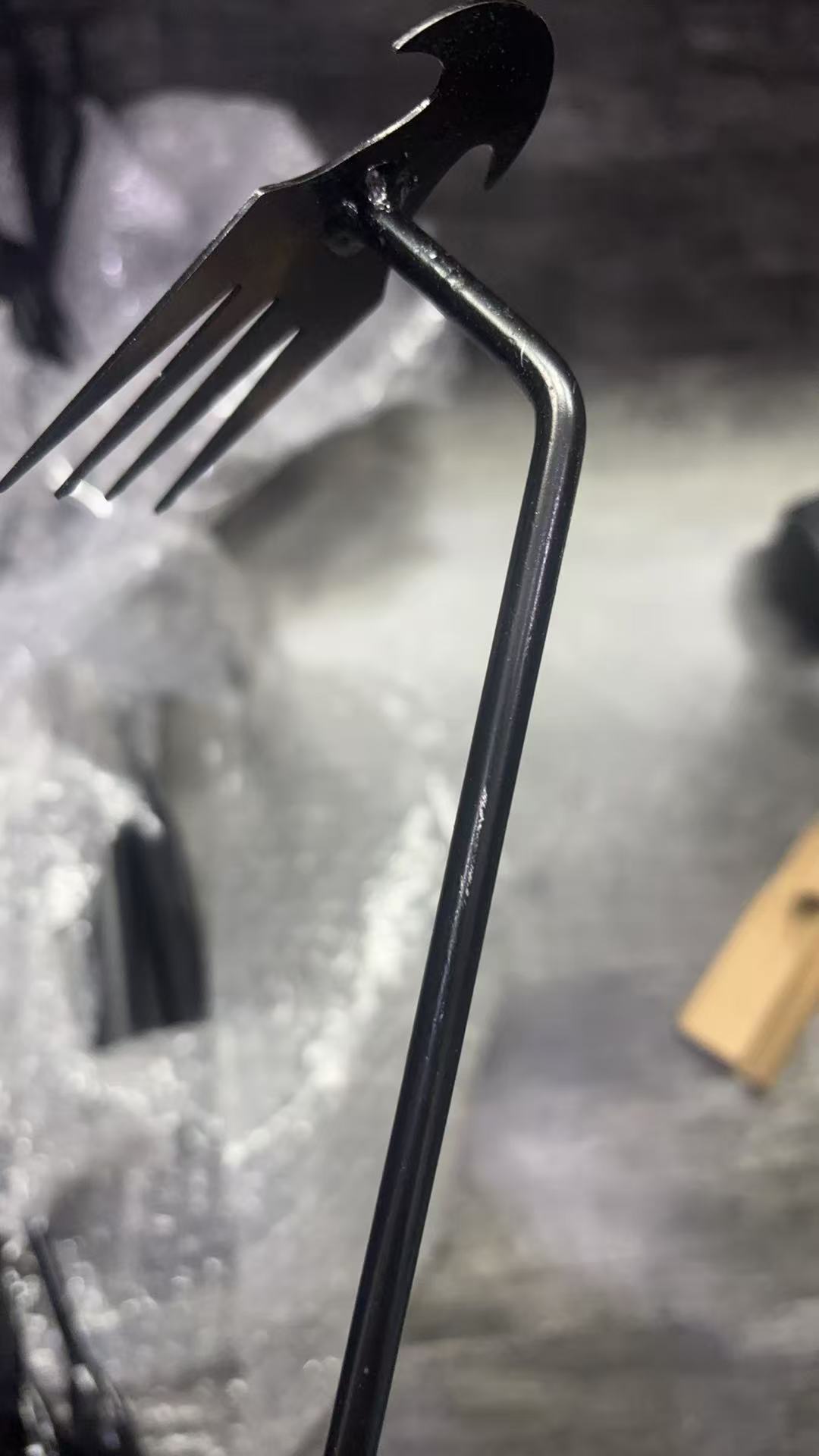 Azada, buenas herramientas para desyerbar, herramientas para desarraigar, jardinería, rastrillado, herramientas agrícolas de acero al manganeso, herramientas pequeñas, excavación de suelo suelto