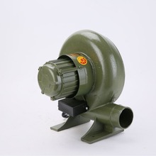 厂家供应民丰铸铁220V鼓风机离心式吹风机烧烤店炉灶助燃鼓风机