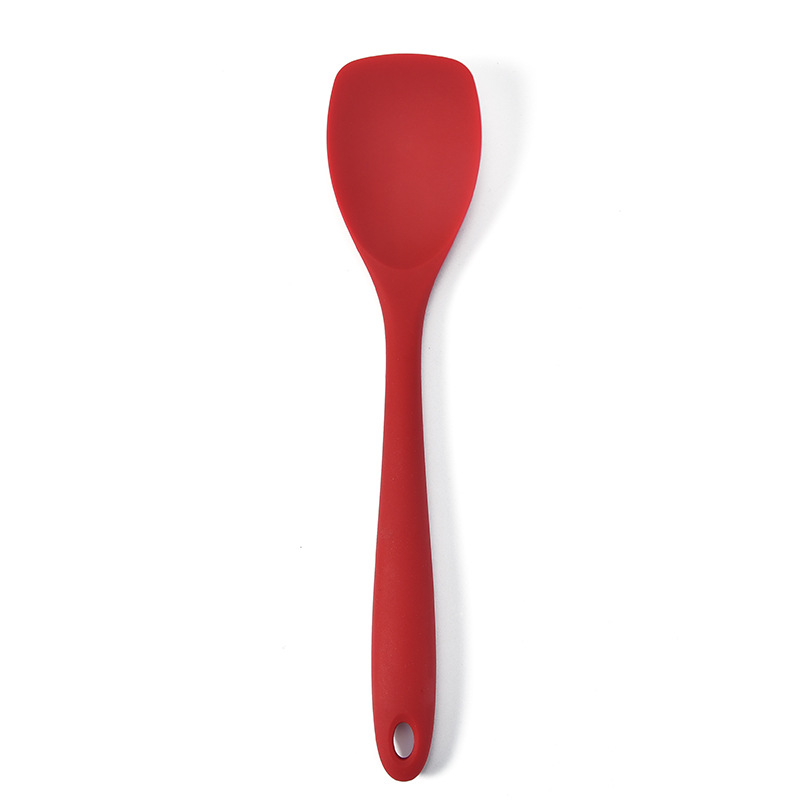 Utensilios de cocina de silicona Juego de 10 piezas todo incluido silicona espátula grande sartén antiadherente espátula de cocina traje de gachas cuchara raspador para hornear