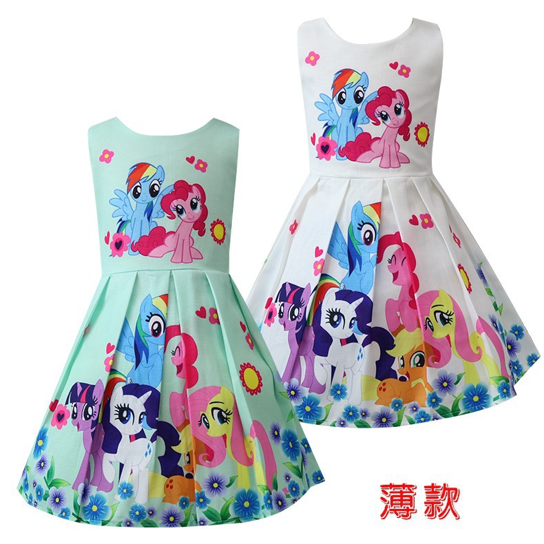 Foreign Trade Explosions Girl's Dress Thin Children's Dress Summer Princess Dress Children's Costume 50026