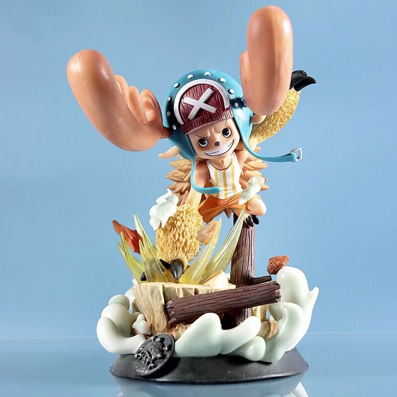 ワンピースpt角力強化チョッパーフィギュアgk麦わら帽子団角力強化チョッパーモデル置物置物箱入り|undefined