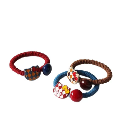 Elasticity Durable Hair Rope Hair Accessory — Saç üçün rezinlər