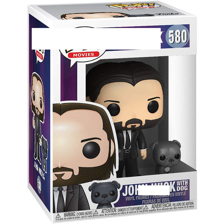 FUNKO POP疾速追杀3手办公仔极速约翰·威克 john wick580#急速|ms