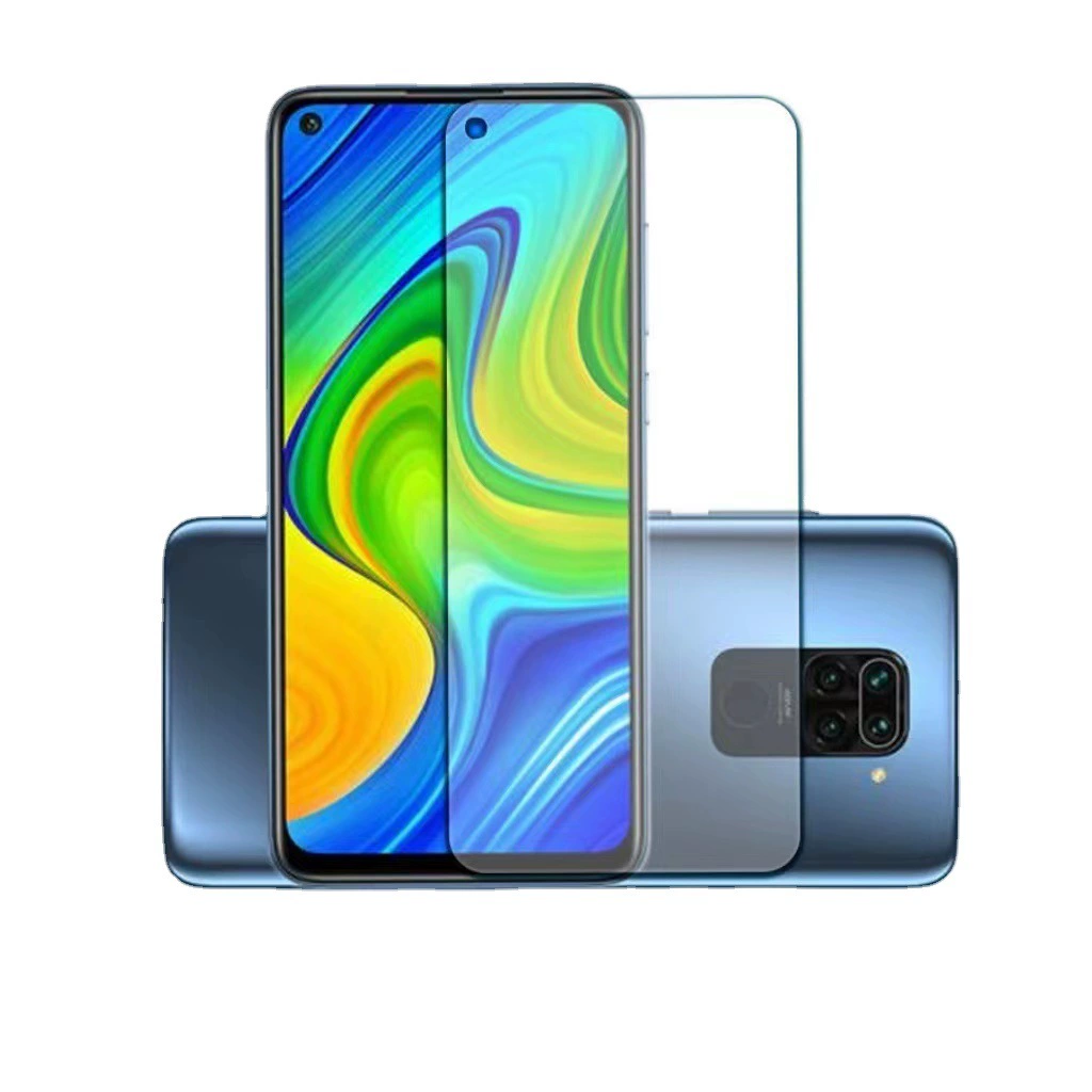 Подходит для Xiaomi Redmi 10x, полноэкранная закаленная пленка, противоударная синему свету, взрывобезопасная, с высоким разрешением для распознавания отпечатков пальцев, наклейки для мобильных телефонов Redmi