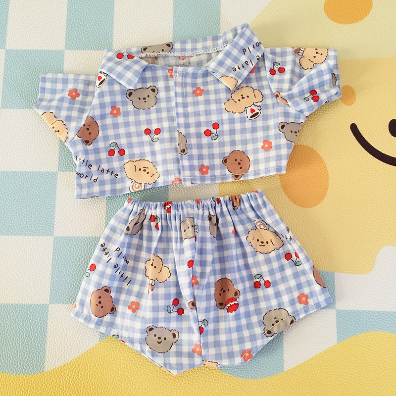 No. s Beier Lulu ropa 30cm conjunto oso muñeca ropa hecha a mano oso de peluche muñeca regalo para niñas