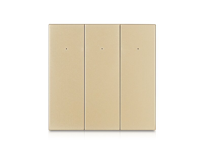 Interruptor Táctil de Pared Inteligente Estándar Europeo de ABS y PC con WiFi y Control de Voz