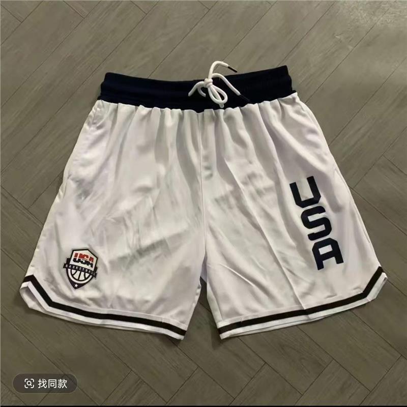 U.S. Team Durant men's American basketball shorts, loose-fitting, summer training, running, children's quick-dry breathable shorts U.S. Team Durant men's American basketball shorts, loose-fitting, summer training, running, children's quick-dry breathable shorts
