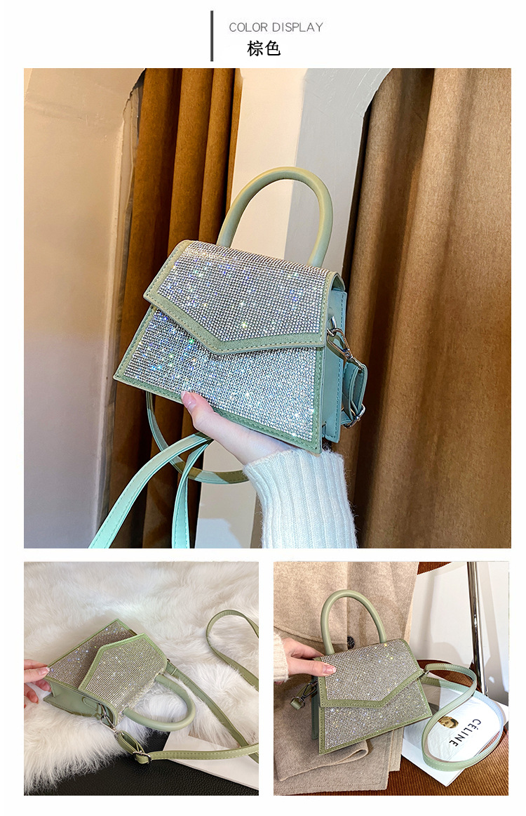 Korean Fashion Diamond-studded Portable Bag display picture 27