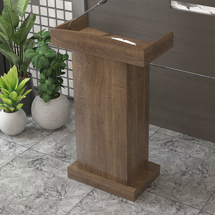 Lecture Desk Lecture Desk Simple Modern Welcome Desk Reception Desk MC Desk Lecture Desk Client Desk Host Desk Warm White