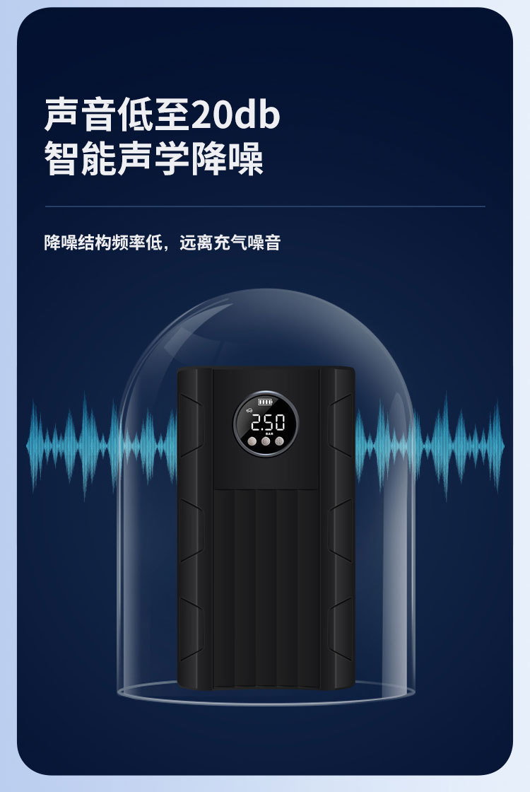 Popular Car Air Pump, Electric Car Air Pump, Car Air Pump, Wireless Smart Tire Air Pump, Dropshipping