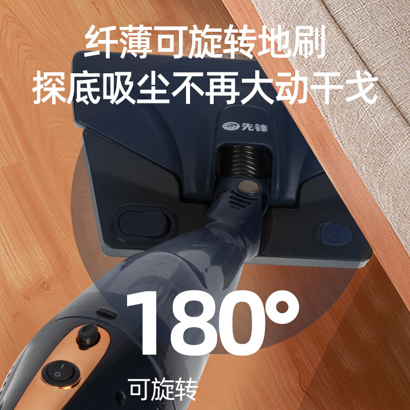 EKAK吸尘器家用湿拖吸一体大吸力手持式小型有线功率除螨除尘强力|undefined