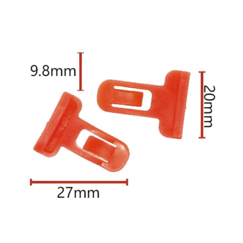 Accesorios del coche cerrado ala parachoques hebilla clip D214 OE:7539235200,753920401