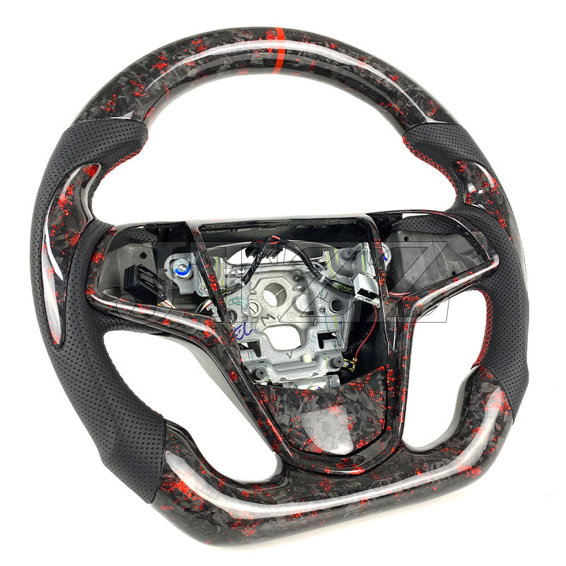Suitable for Cadillac ATS-V CTS-V 2010- 2017 steering wheel carbon fiber upgrade modification