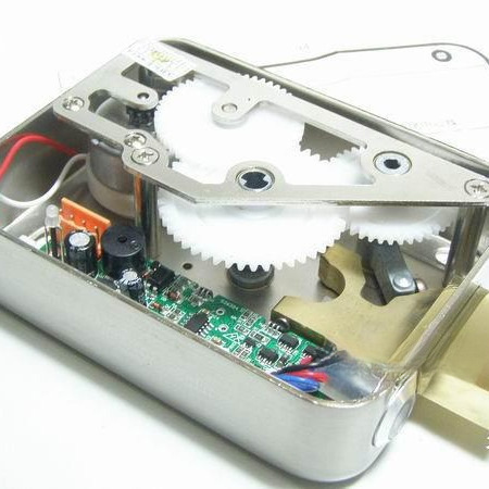 盗门电子锁电控锁DJ02 门锁电子锁体配件胶齿轮传动齿轮