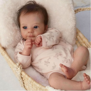 48cm������������reborn baby doll 3D���L�������ރ�ͯ��߿羳