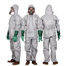 杜邦F级防化服Tychem6000 防酸碱防有机溶剂防静电工业连体防化服